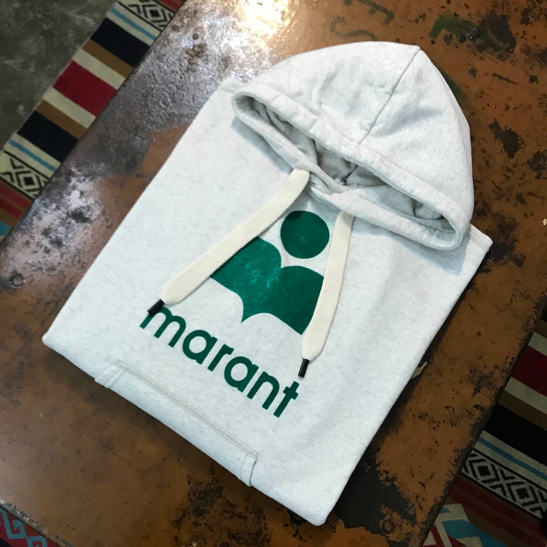 이자벨마랑 멜란지 그레이 기모 후디 남성 105 110 사이즈 상품이미지1