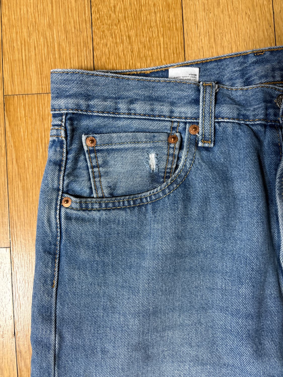 빈티지 리바이스 501 디스 데님 팬츠 32 상품이미지2