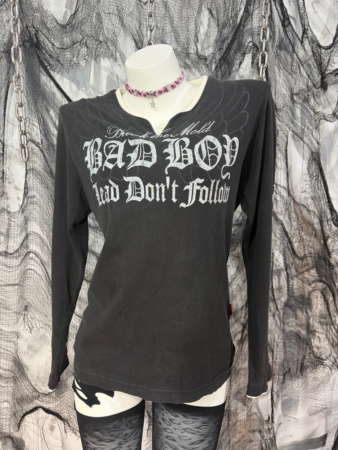 badboy Layered lettering long sleeve 상품이미지8