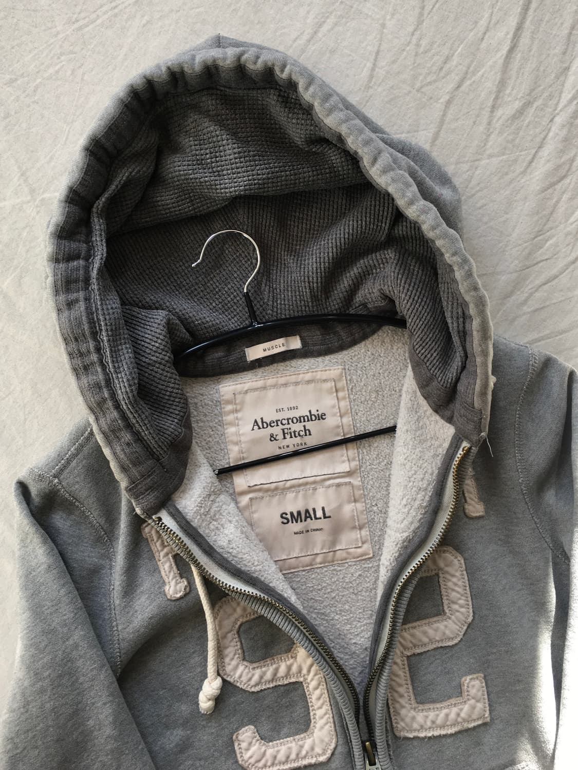 아베크롬비 패치로고 후드집업 상품이미지4