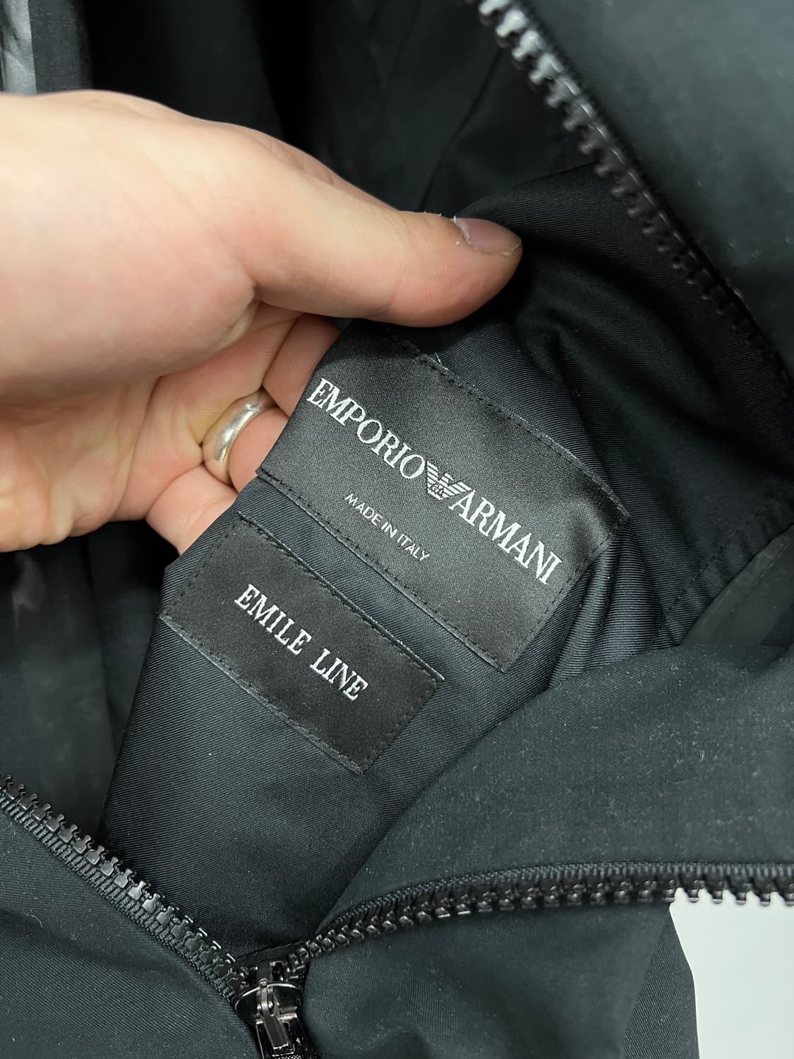 엠포리오 아르마니 테크니컬 집업 파카 상품이미지6