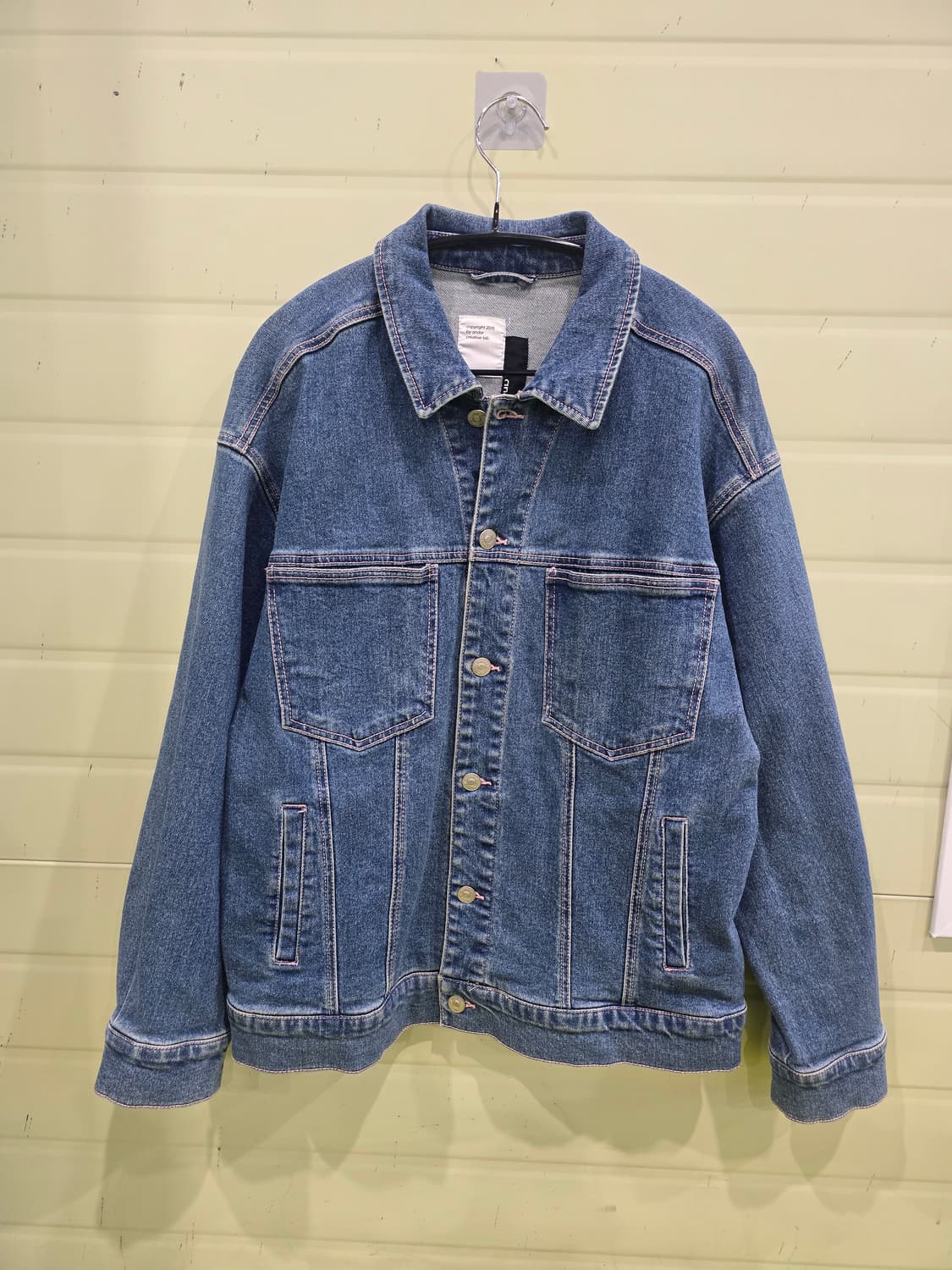 Andar 데님 청자켓 사이즈 4 상품이미지1