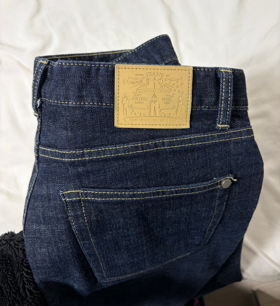 모드나인 생지데님 31사이즈 팝니다. 상품이미지5