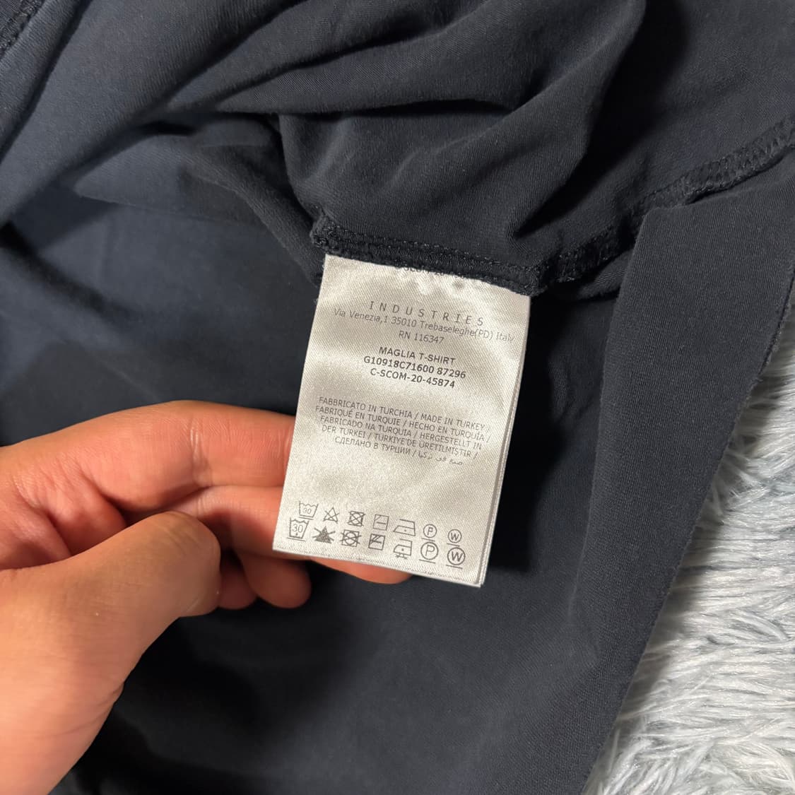 [L Size] 몽클레어 슬림핏 반팔 상품이미지6