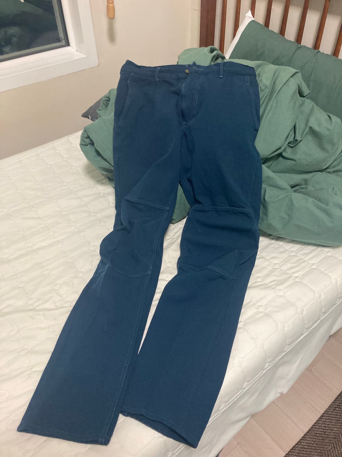 AD2010 옴므 플러스 측융 블루 팬츠 상품이미지1