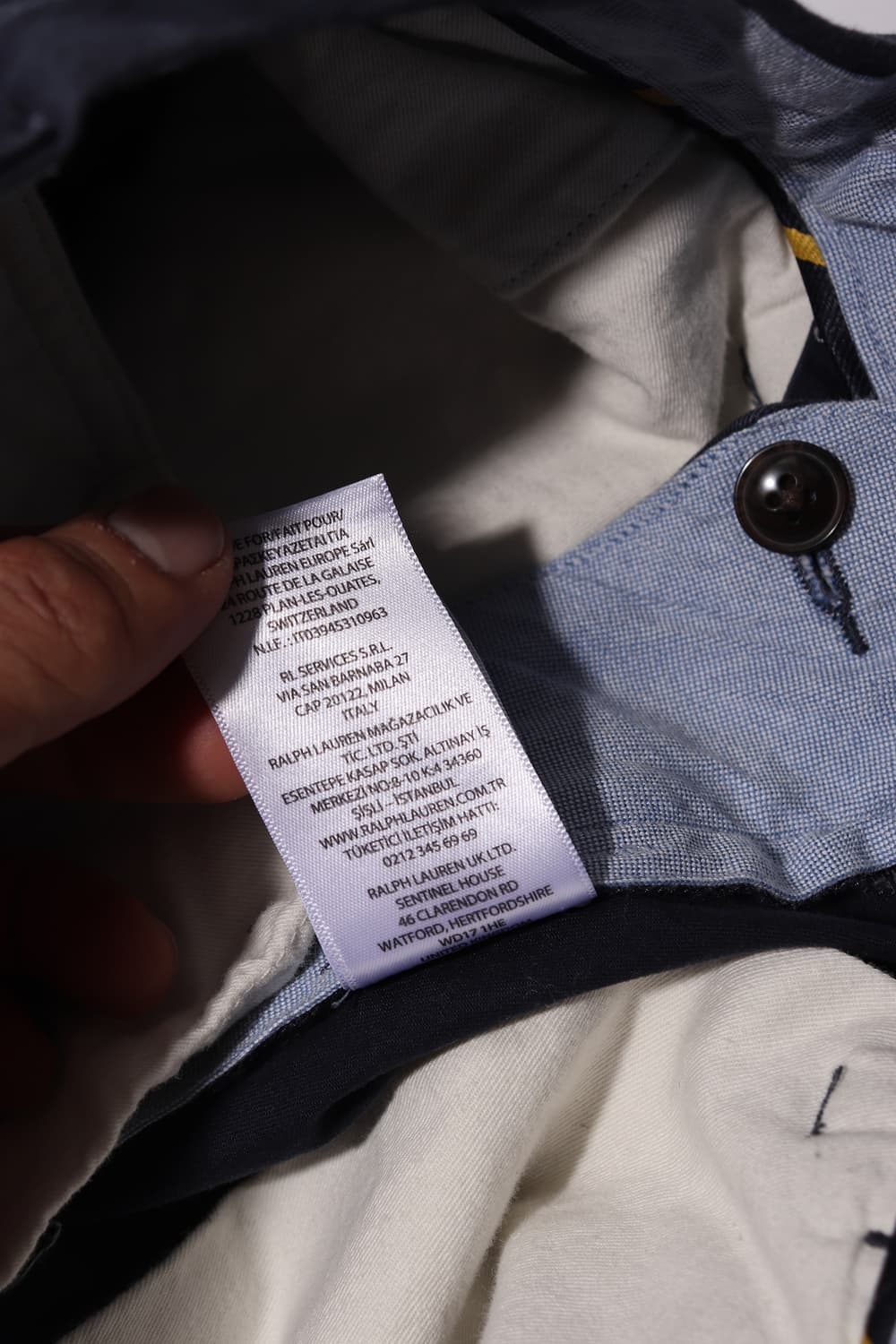 폴로 랄프로렌  스트레이트 코튼 트윌 치노 팬츠 size 32 상품이미지7