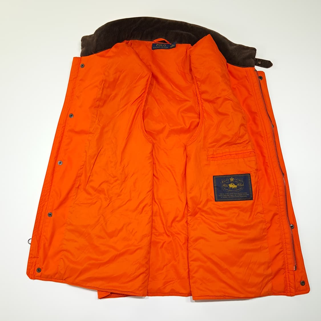 CL829 2XL 폴로 퀼팅 헌팅오렌지 빅사이즈 조끼 베스트 상품이미지3