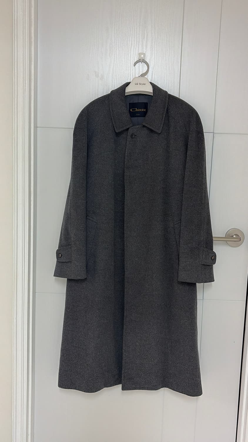 차콜 캐시미어100코트 100-105사이즈  상품이미지6