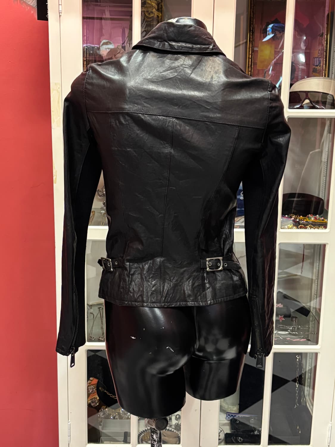 SLY leather jacket SLY 가죽 자켓 상품이미지2