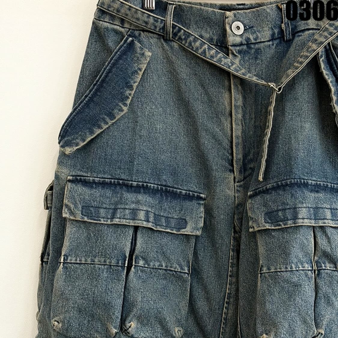 아워파스 데님 카고팬츠 31 0306 상품이미지2