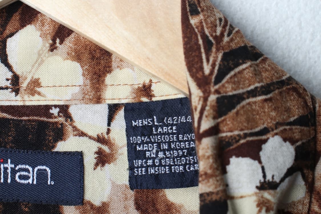 (L-2XL) 브랜드빈티지 반팔셔츠 남방 USA 하와이안-H33363 상품이미지6