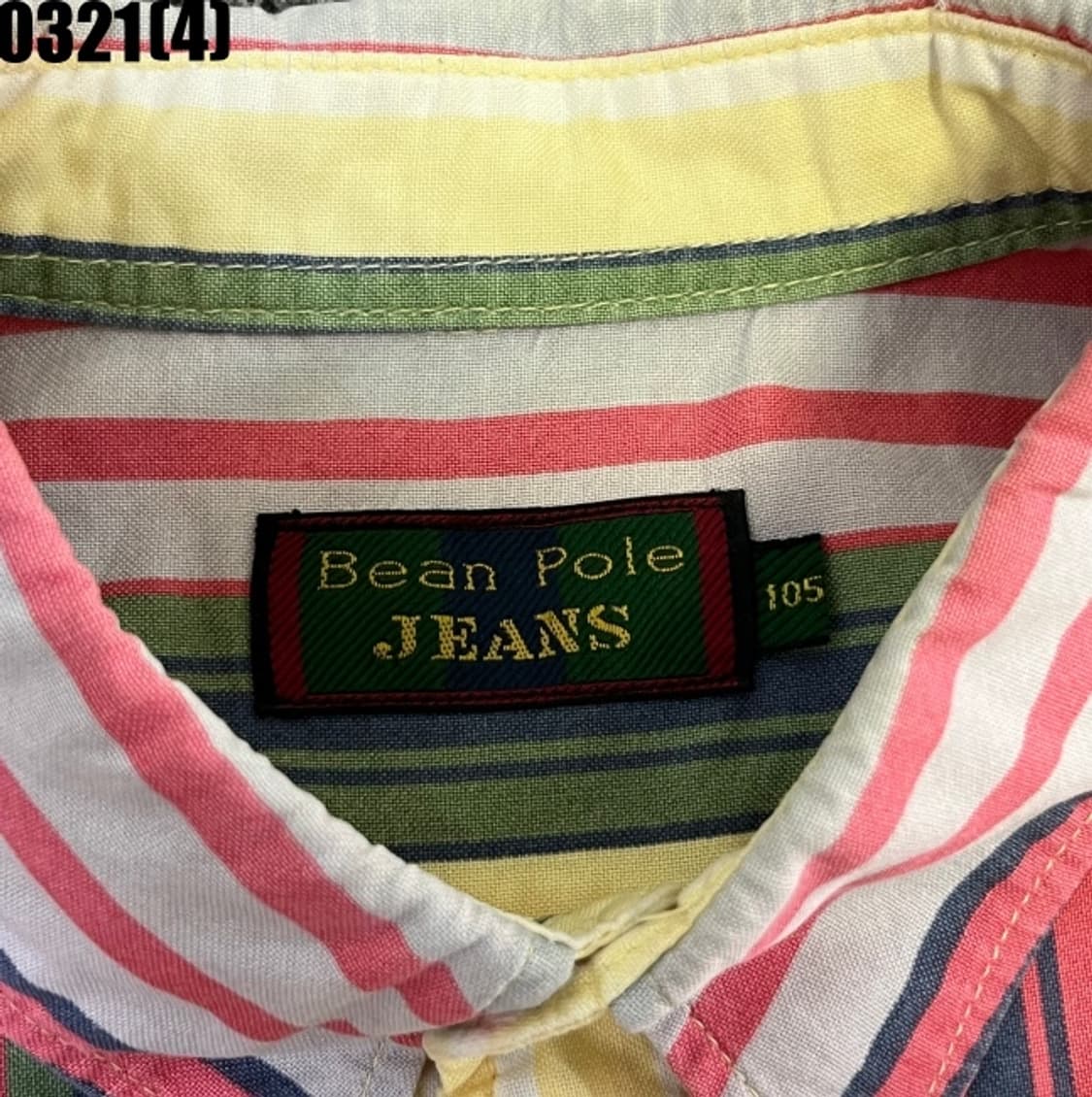 105 빈폴 진스 스트라이프 셔츠 긴팔 0321(4) 상품이미지3