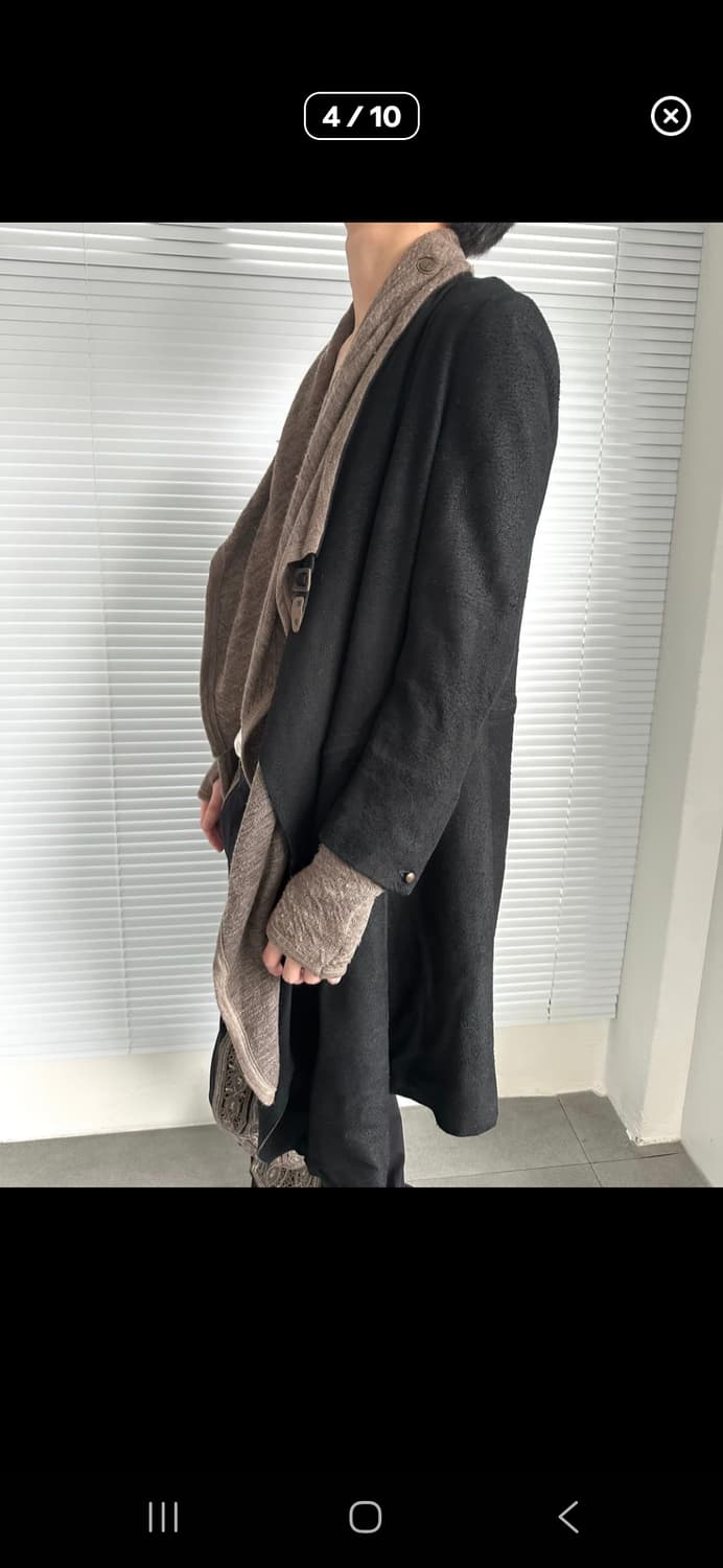 아이작 세럼 디어스킨 드레이프 레더 자켓 상품이미지9