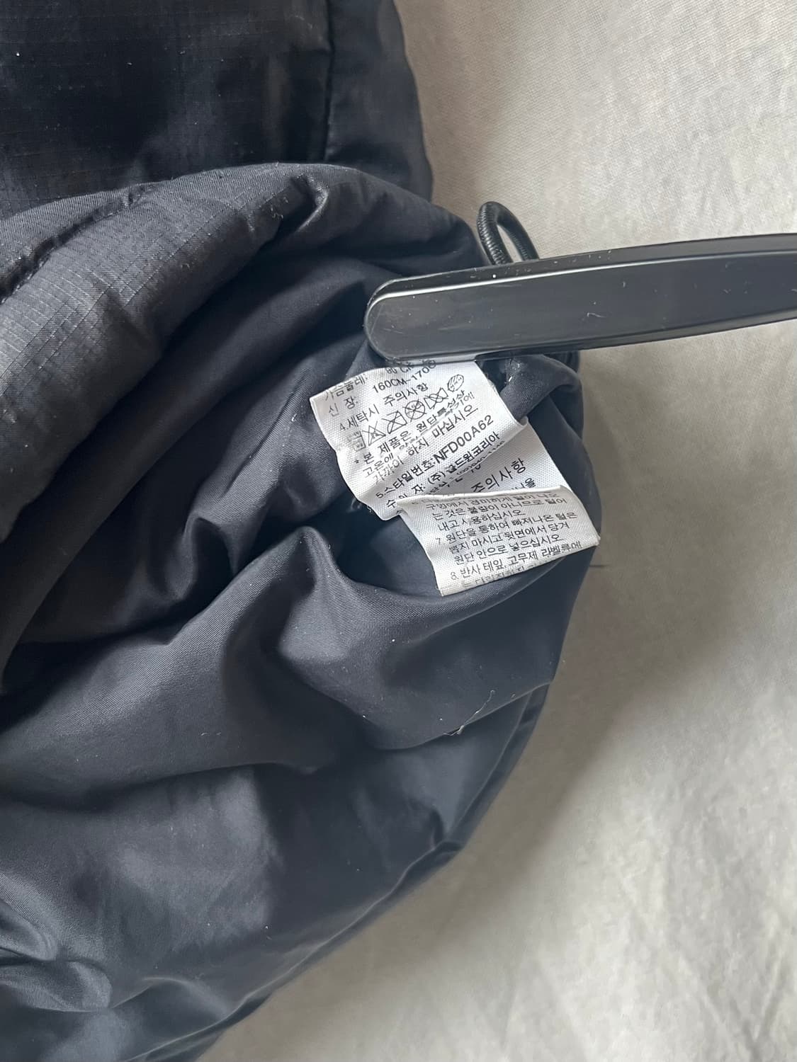 노스페이스 눕시 구스다운 블랙 상품이미지6