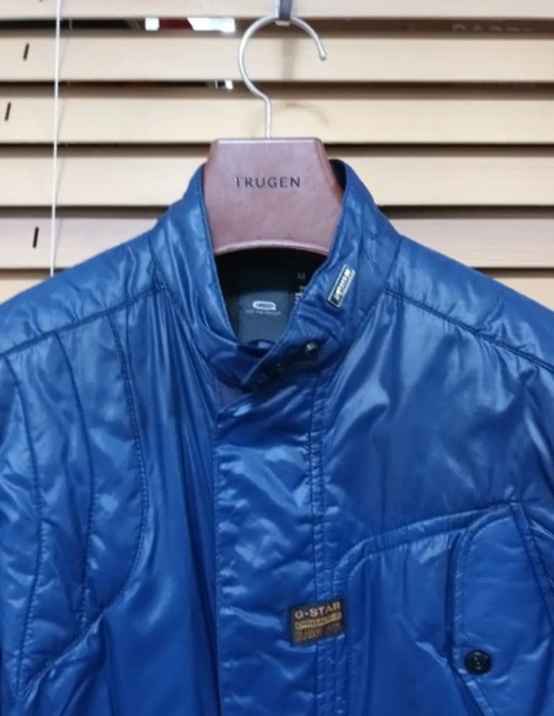 Gstar 블루경량패딩점퍼 M사이즈 상품이미지1