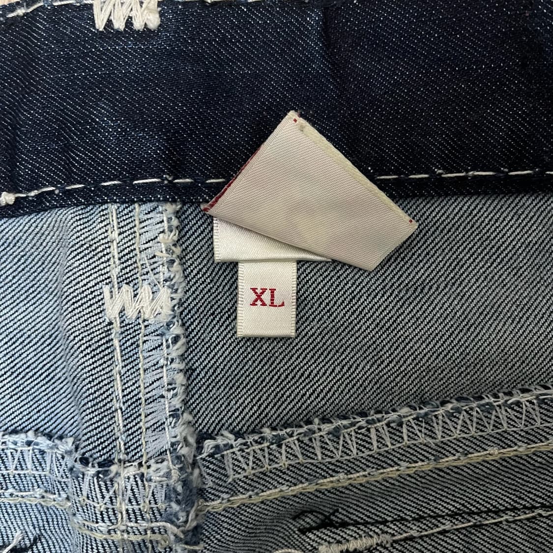 트루릴리전 여성 조이 슈퍼 티 스티치 데님 청바지 XL  상품이미지9