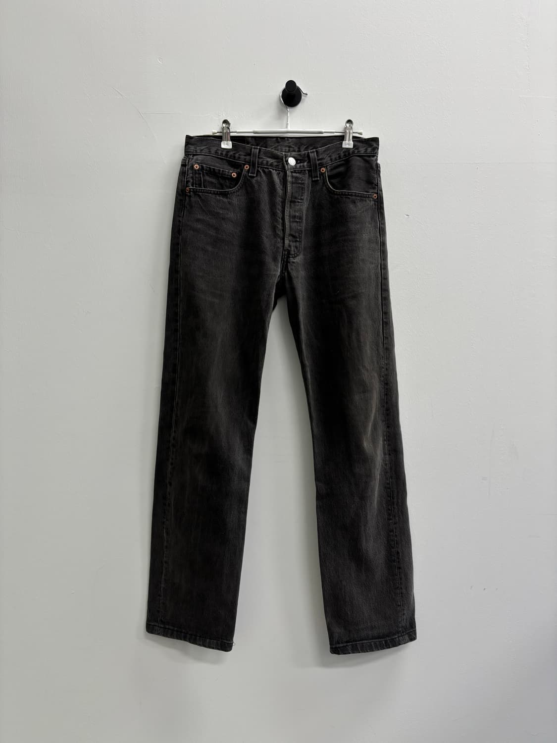 88s 리바이스(Levi's) 빈티지 501 블랙 데님 팬츠 상품이미지1