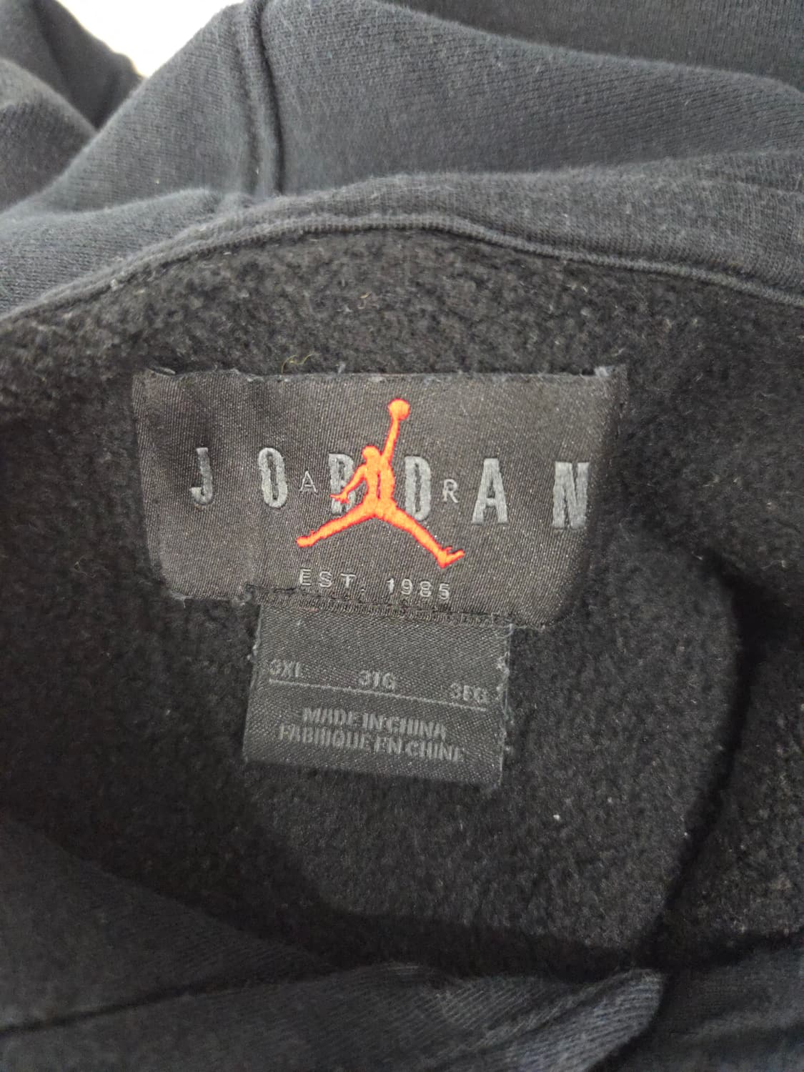 나이키 조던 23 엔지니어드 플리스 후드티 블랙 상품이미지7