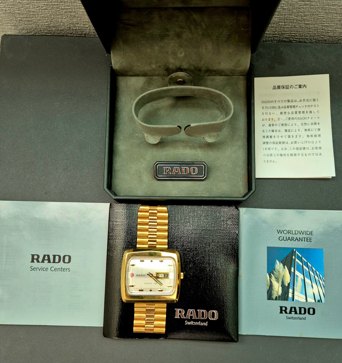 (레어민트) RADO NCC101 빈티지 오토매틱 시계 상품이미지9