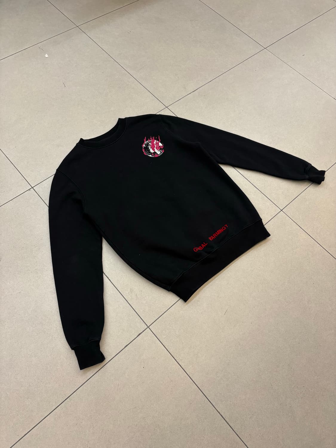 오프화이트 Global warming 맨투맨 상품이미지6