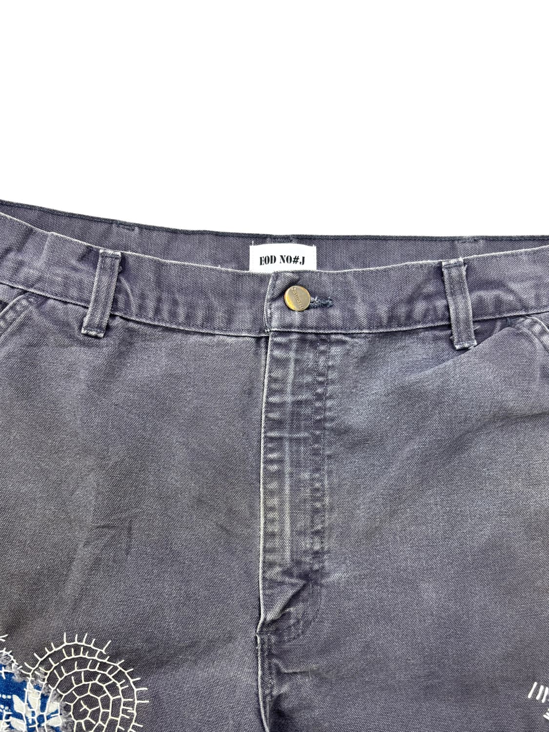 Carhartt Boro Sashiko Distressed Shorts 상품이미지5