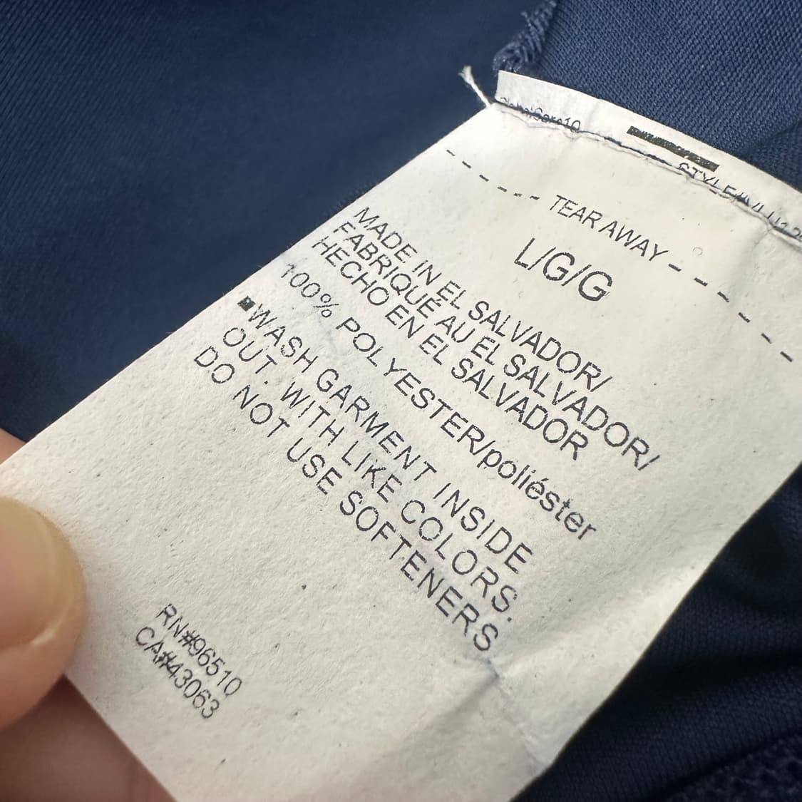 언더아머 기능성 긴팔티셔츠 네이비 L 상품이미지8