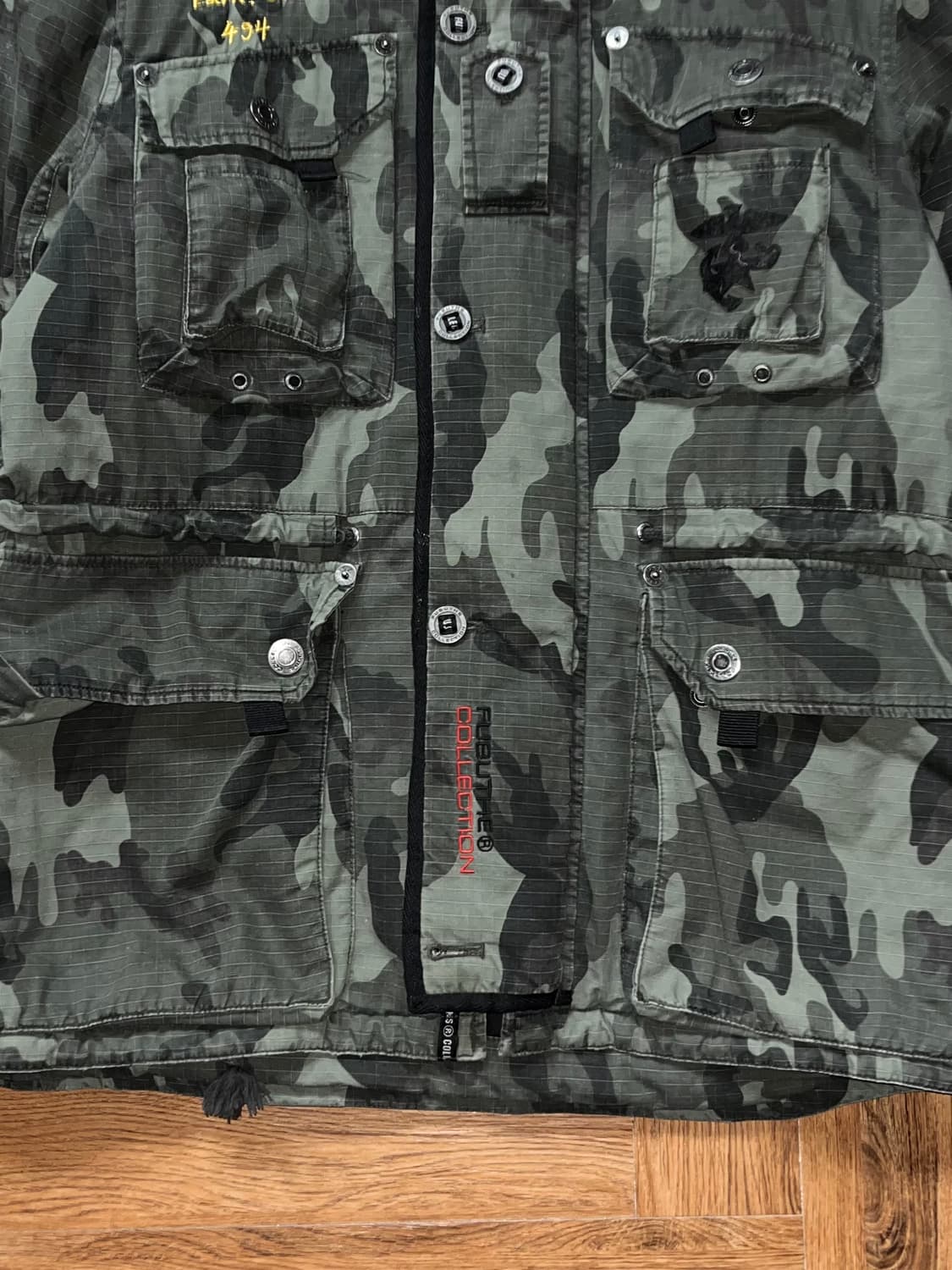 Fubu 밀리터리 카모 디테일 점퍼 상품이미지4