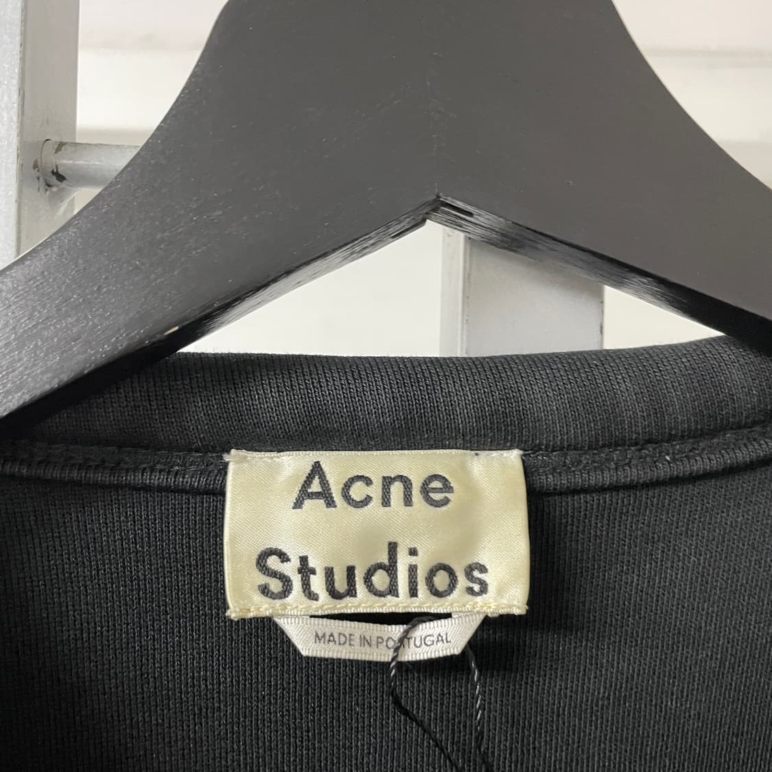 아크네스튜디오 블랙 맨투맨 XXS 상품이미지5