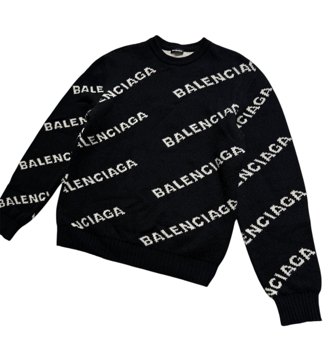 발렌시아가 멀티로고 니트 상품이미지3