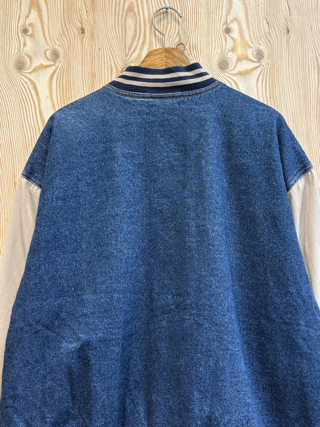 Basic editions 데님 바시티자켓 상품이미지4