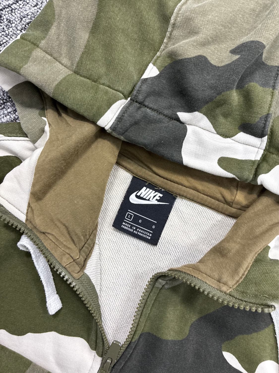 나이키 카모 후드집업 L 상품이미지5