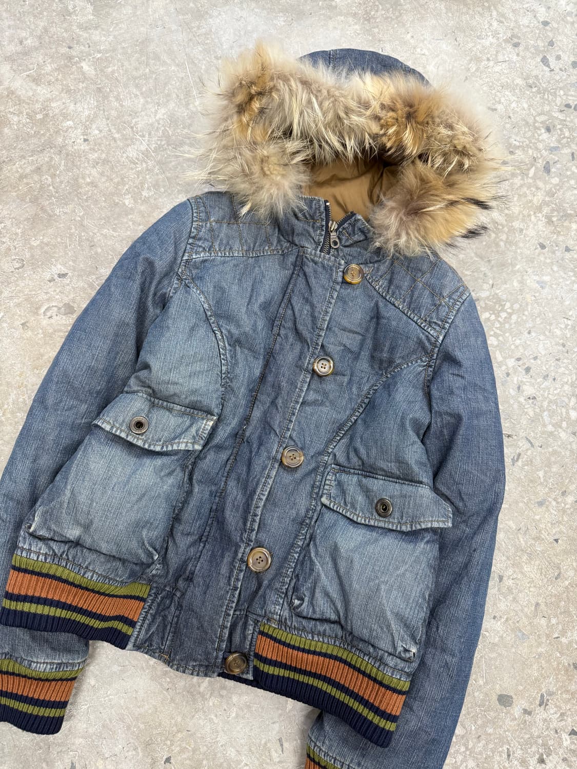 y2k 데님 버튼 자켓 상품이미지9
