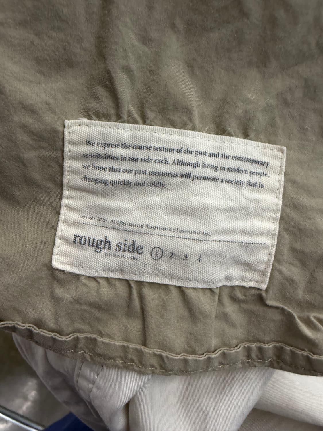 Rough Side two-tuck wide pants 1 상품이미지7