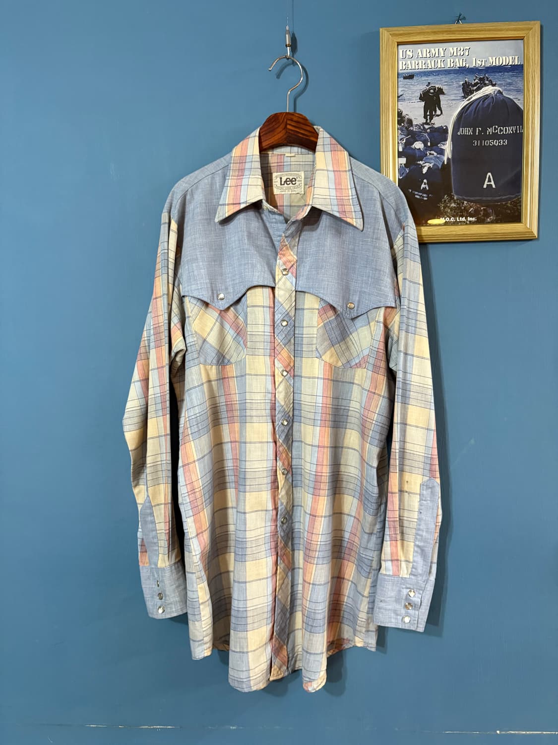 70‘s LEE Western Shirt.  상품이미지1
