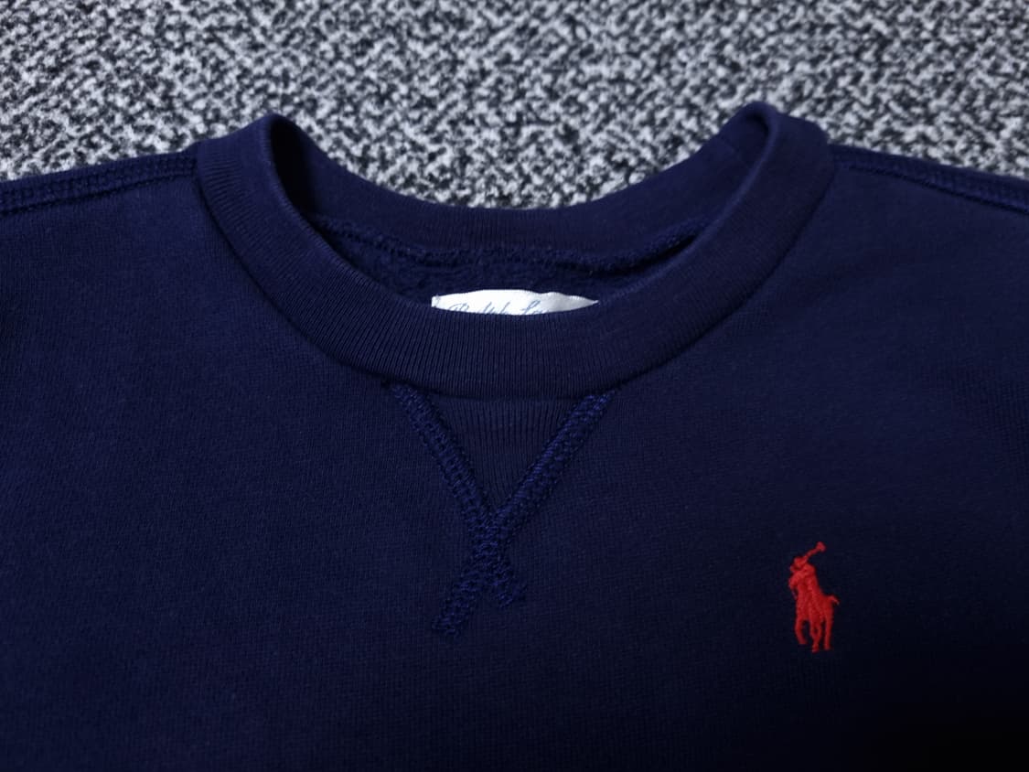 [무료배송][24M]폴로 키즈 기모 맨투맨 긴팔티 상품이미지5