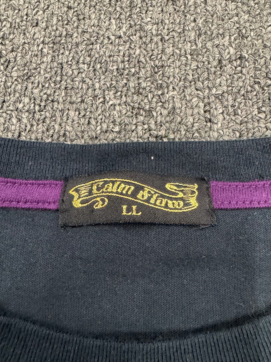 LL)Calm Slow 빈티지 Y2K 스컬 프린팅 반팔 티셔츠 상품이미지3