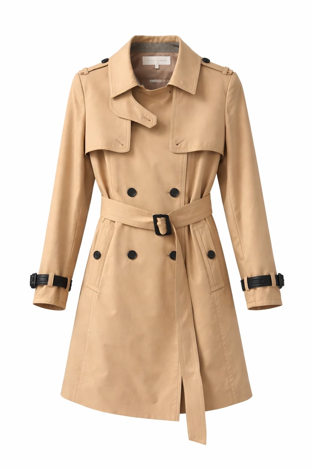 올리브데올리브 클래식 무드 벨티드 트렌치코트 상품이미지1