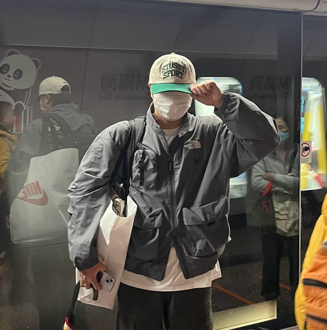 노스페이스 닐턴 바람막이 다크그레이 M 상품이미지5