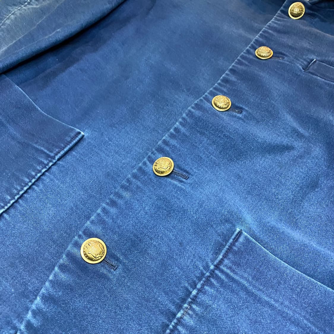 (3) Visvim 데님 블레이저 자켓 블루 상품이미지5