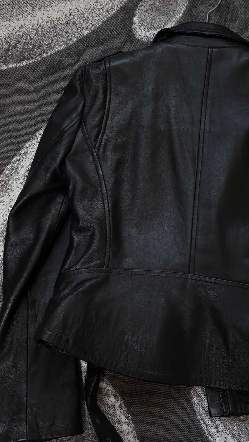 MUUBAA 무바 천연 램스킨 라이더자켓 55 (양가죽) 상품이미지10