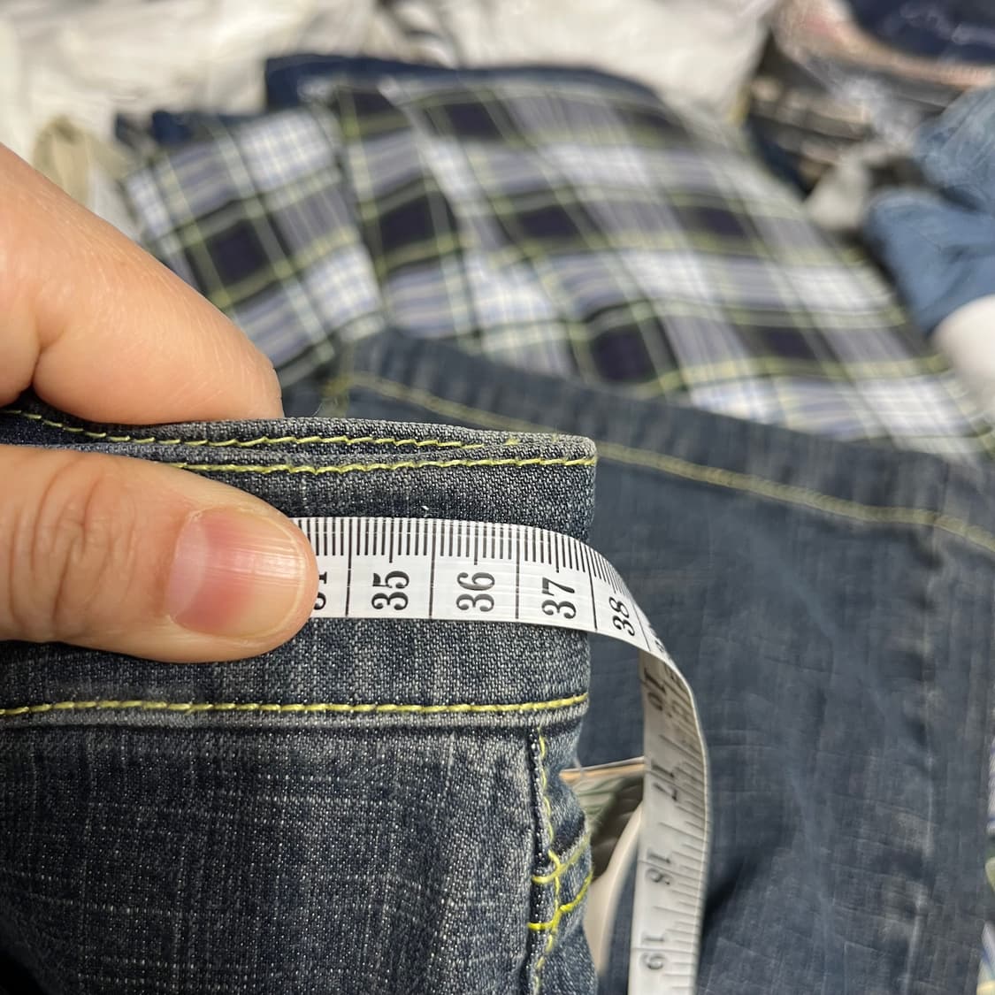 MNG Jeans 부츠컷 데님 청바지 uk8 상품이미지4