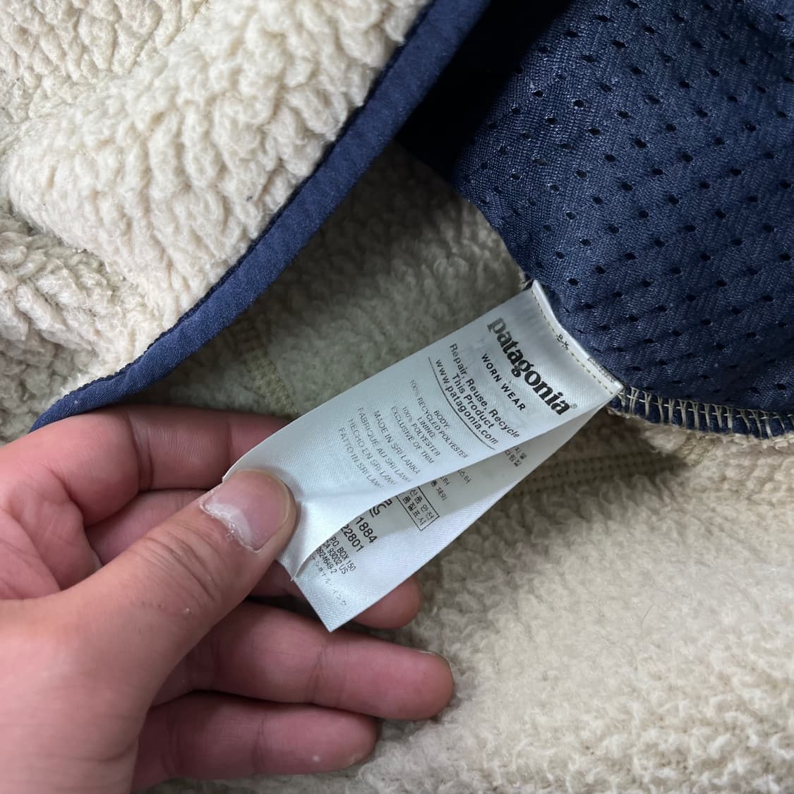 100 파타고니아 레트로 양털 플리스 자켓 상품이미지5