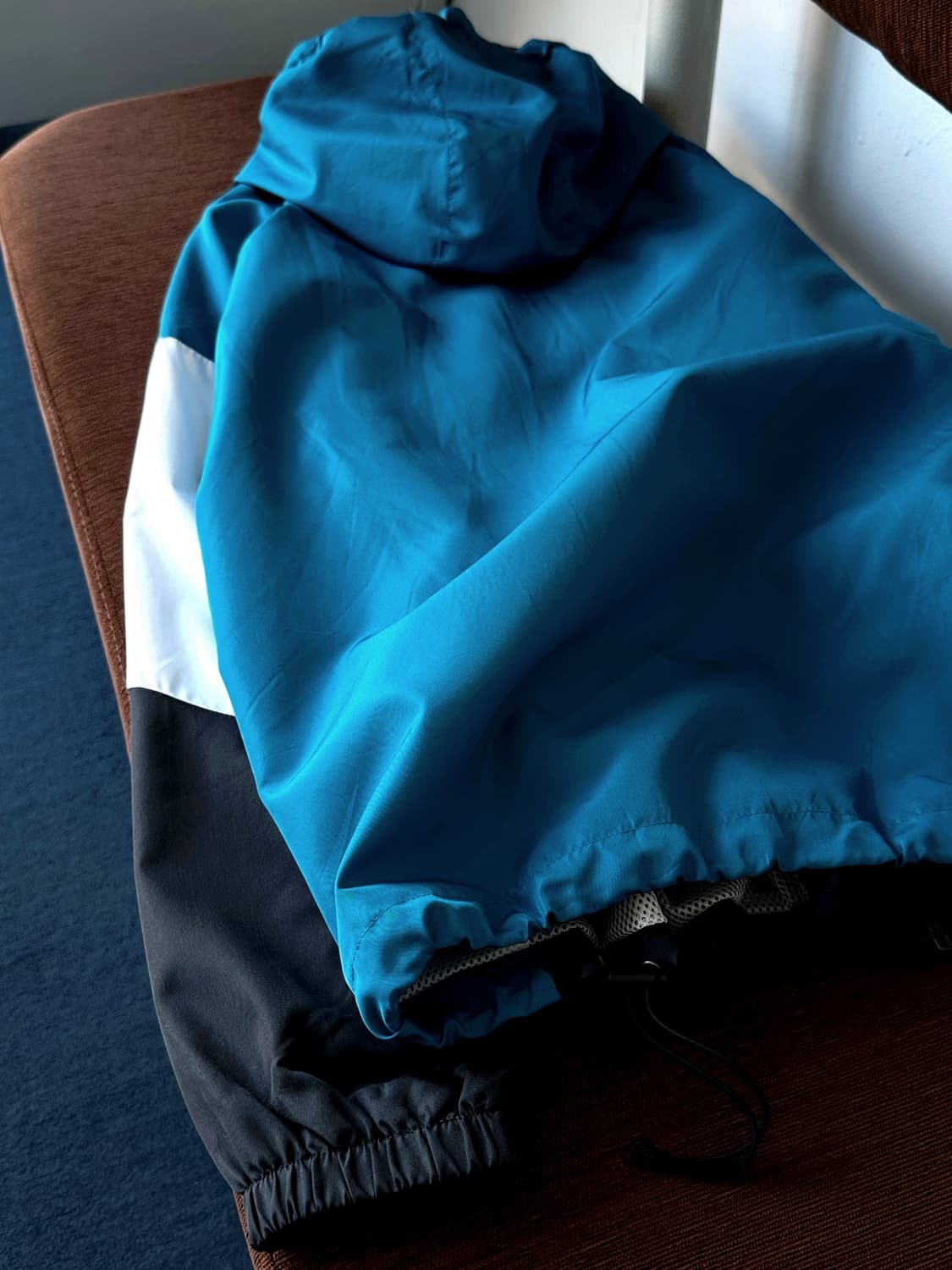 High count fabric panel wind parka 상품이미지5