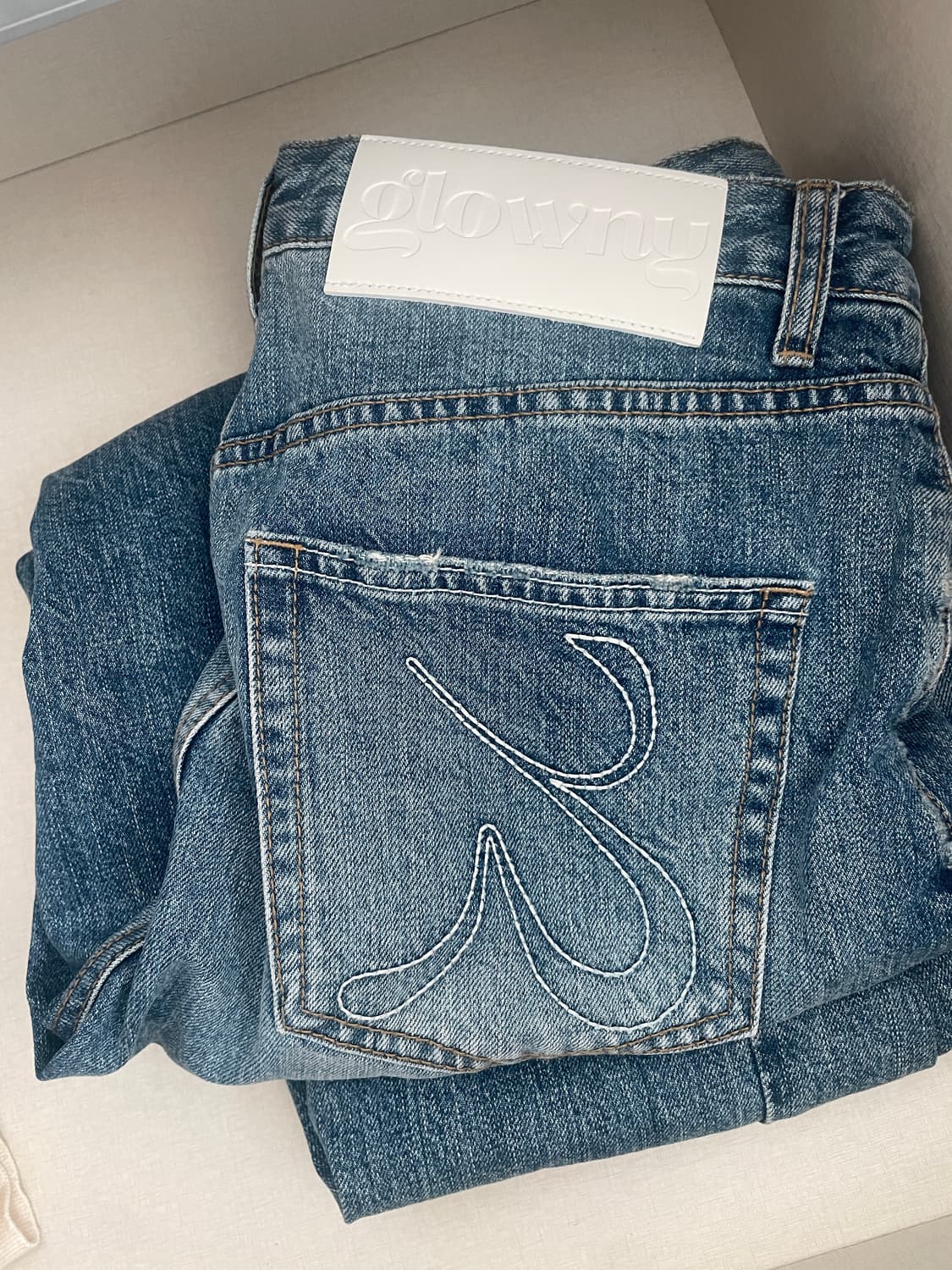 글로니 클래식 데님팬츠 M사이즈 상품이미지1