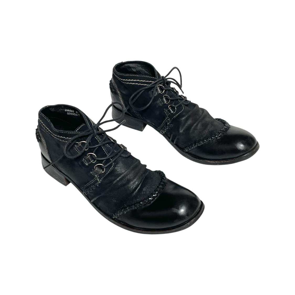 훕데두 주름가공 워싱슈즈  상품이미지2