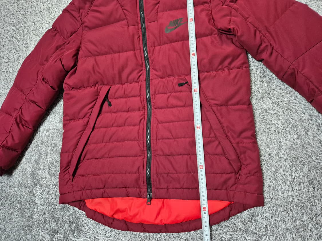 나이키 남성 투웨이지퍼 덕다운 패딩 자켓 L(100) 상품이미지9