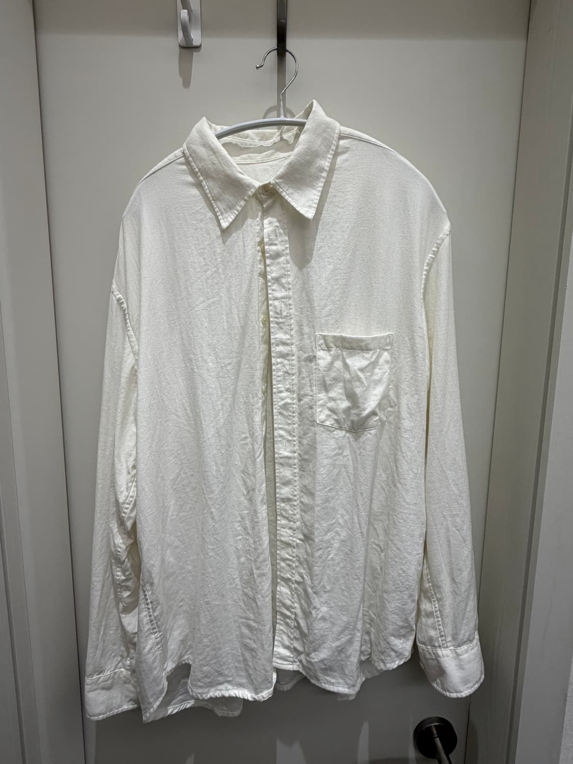 이얼즈어고 울코튼 포이카 클래식핏 셔츠 2사이즈 상품이미지2