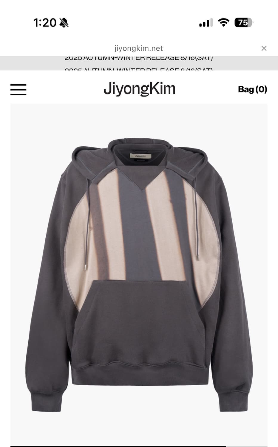 Sun-Bleached Sun Hoodie - Grey 10of40 상품이미지2
