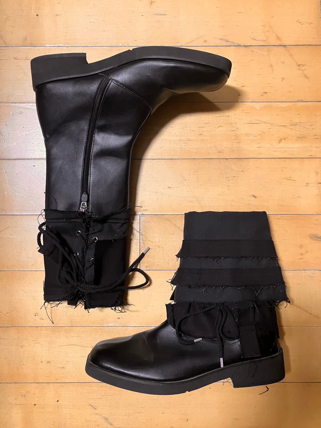 Alfredo bannister 알프레도 바니스터 헤비 레이어드 롱 부츠 상품이미지4