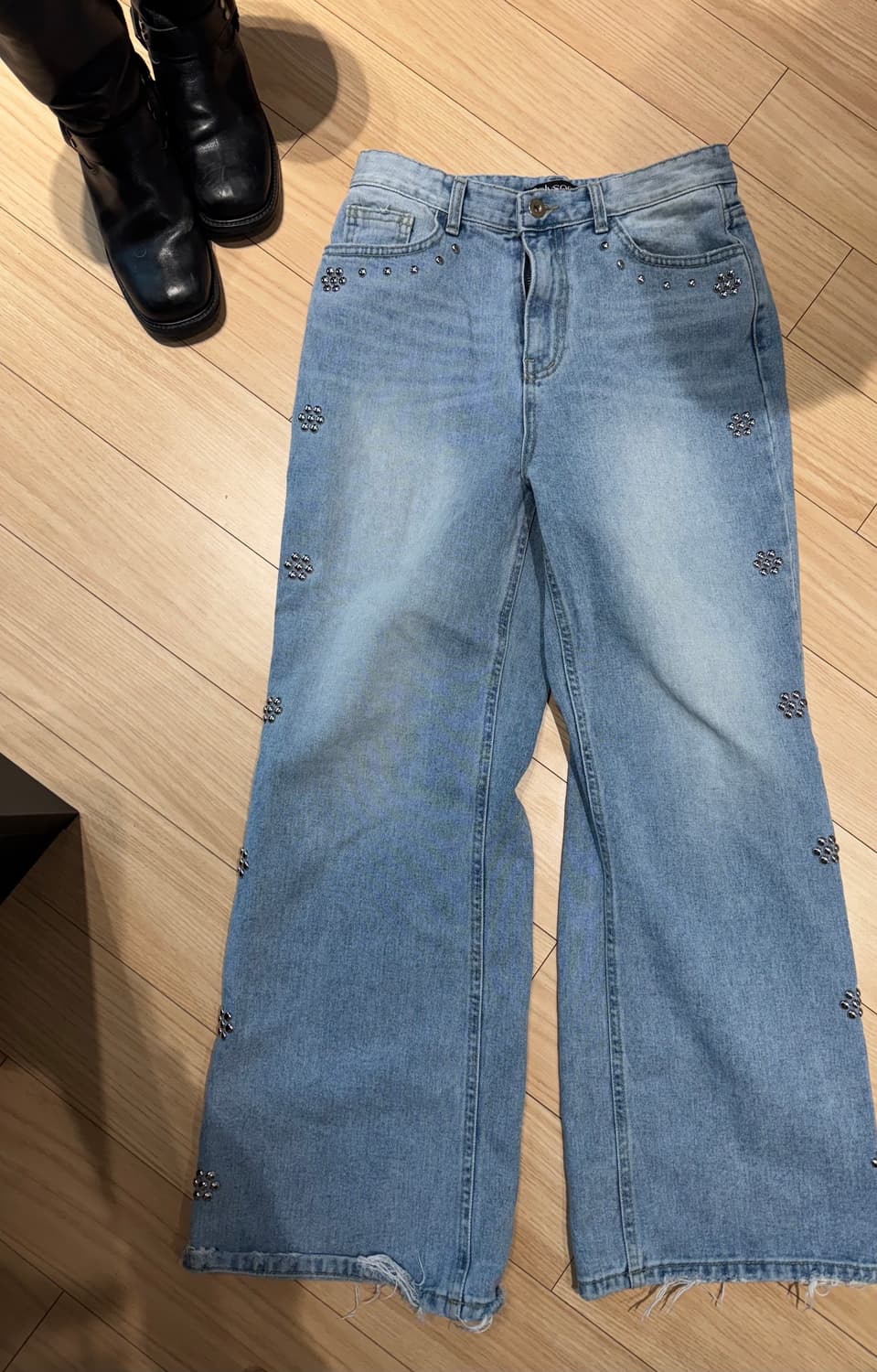 폴리수엠 연청 데님 사이즈 1 상품이미지4